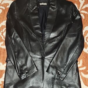 Vintage Valerie Separates Leather Jacket Size large